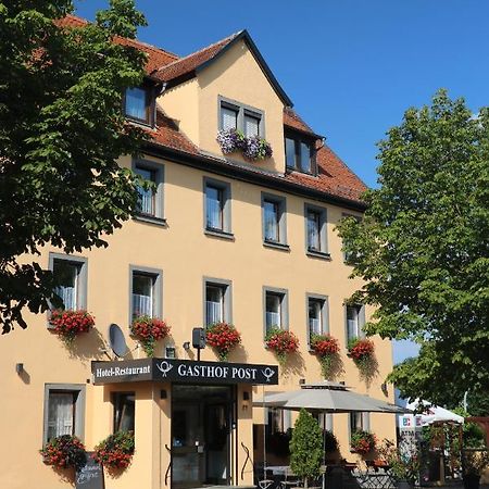 Gasthof Post Hotel Rothenburg ob der Tauber Buitenkant foto