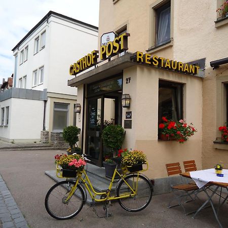 Gasthof Post Hotel Rothenburg ob der Tauber Buitenkant foto