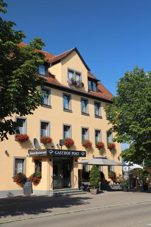 Gasthof Post Hotel Rothenburg ob der Tauber Buitenkant foto