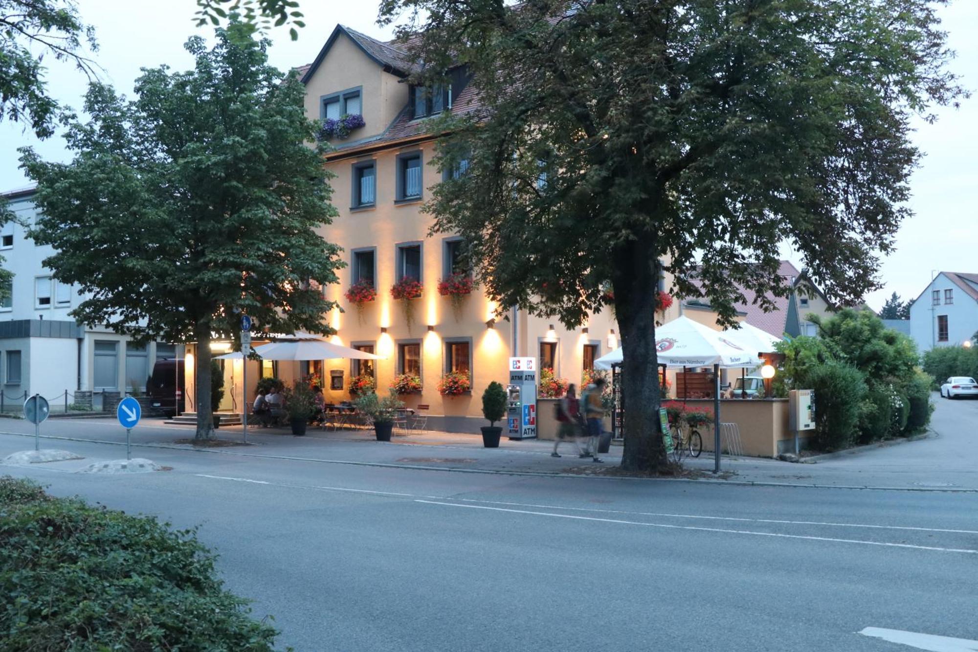 Gasthof Post Hotel Rothenburg ob der Tauber Buitenkant foto