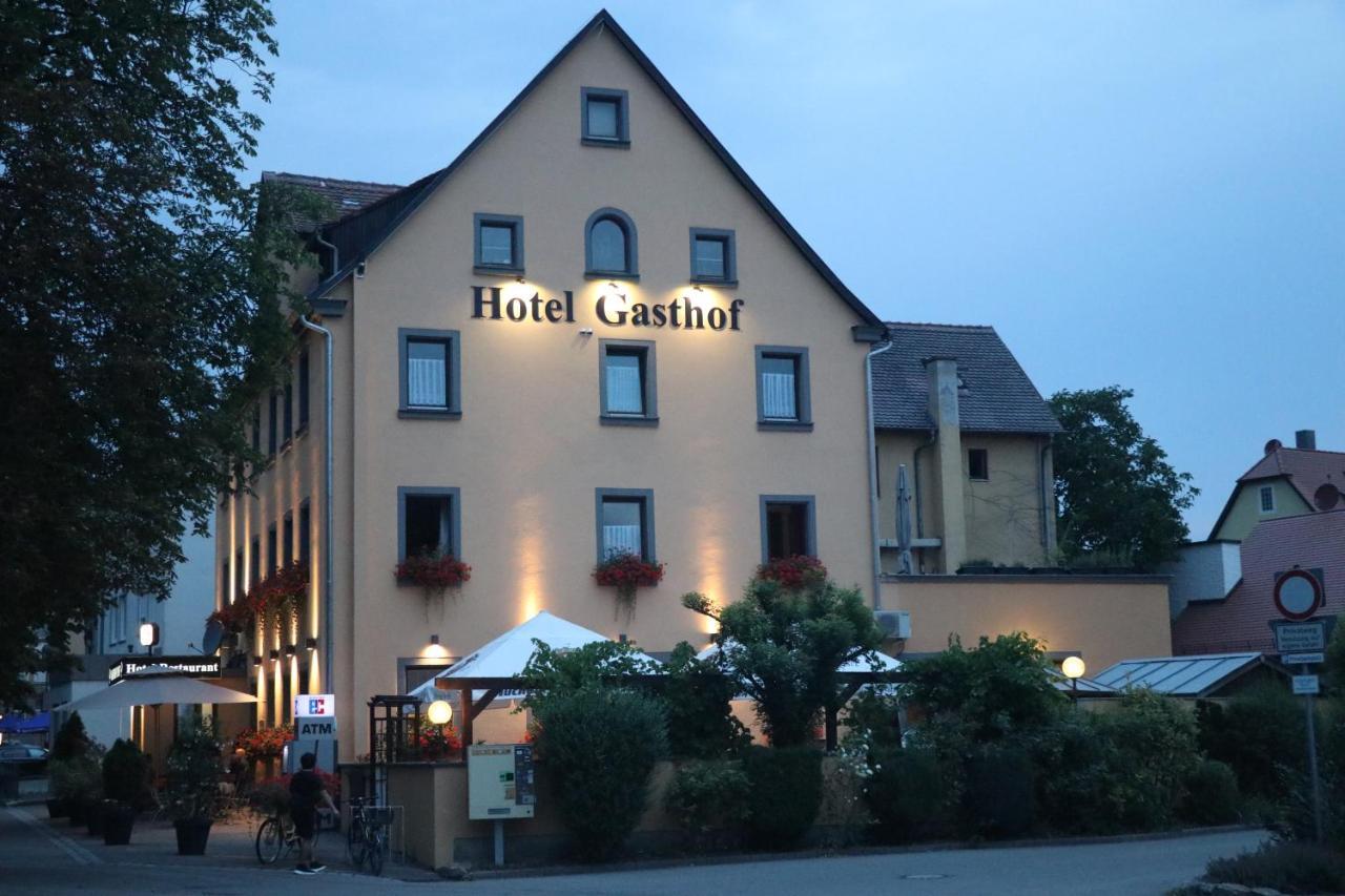 Gasthof Post Hotel Rothenburg ob der Tauber Buitenkant foto