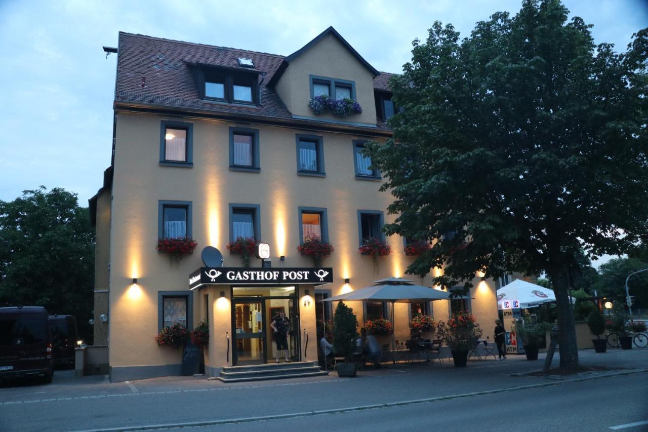 Gasthof Post Hotel Rothenburg ob der Tauber Buitenkant foto