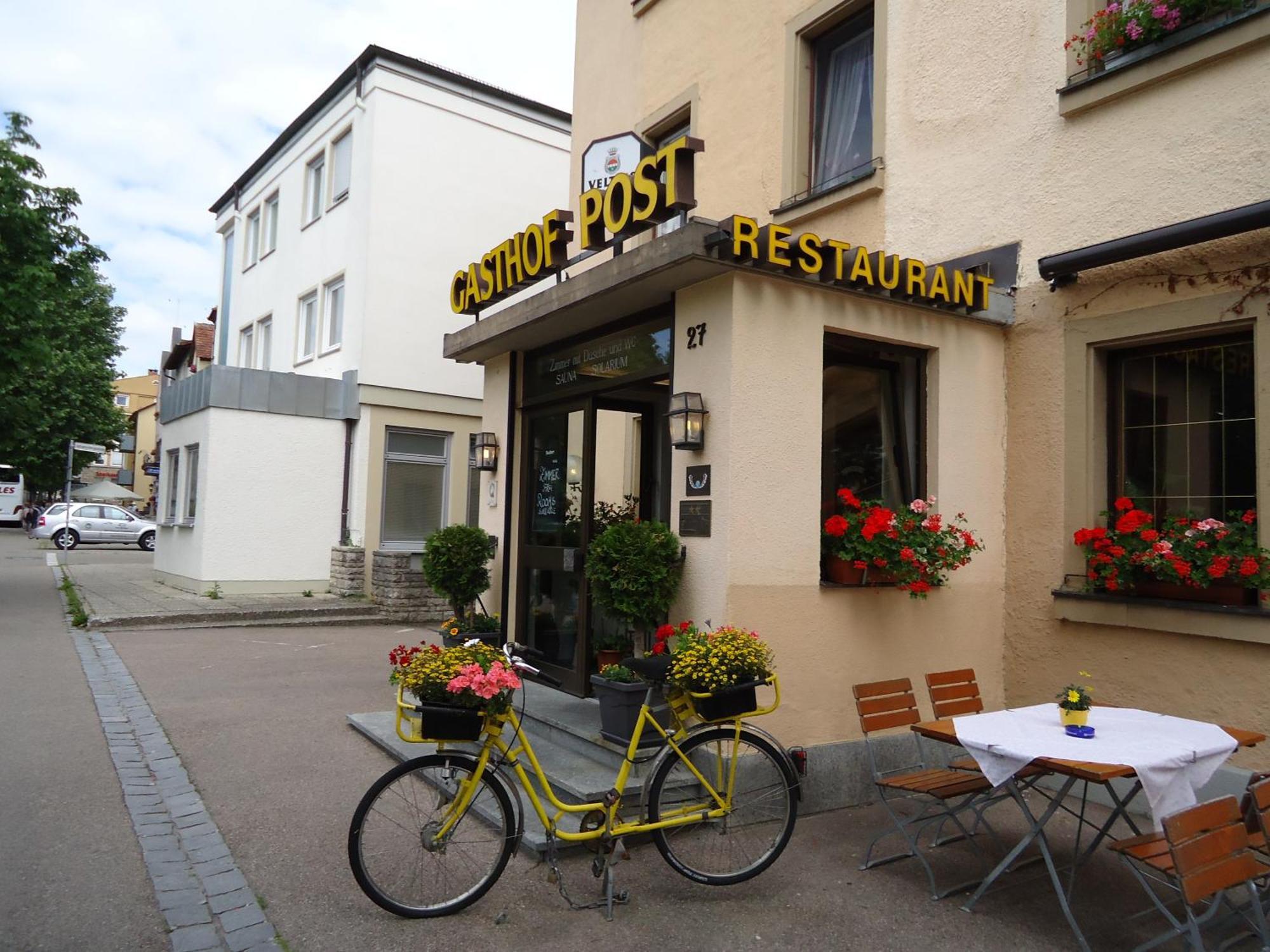 Gasthof Post Hotel Rothenburg ob der Tauber Buitenkant foto